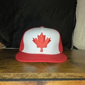 Canadian Maple Leaf Canada National Flag Velcro Adjustable back